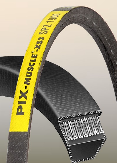 PIX - overview of the basic performance series of V-belts