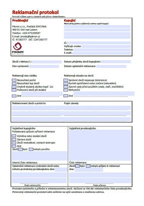 Complaint log