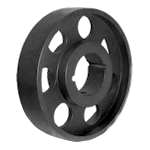 Flat pulleys